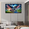 American Eagle-Full Round Diamond Painting 70*40CM