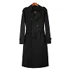 2024 men's long trench coat down jacket autumn winter new men's customized warm and rain proof British goose down windbreaker