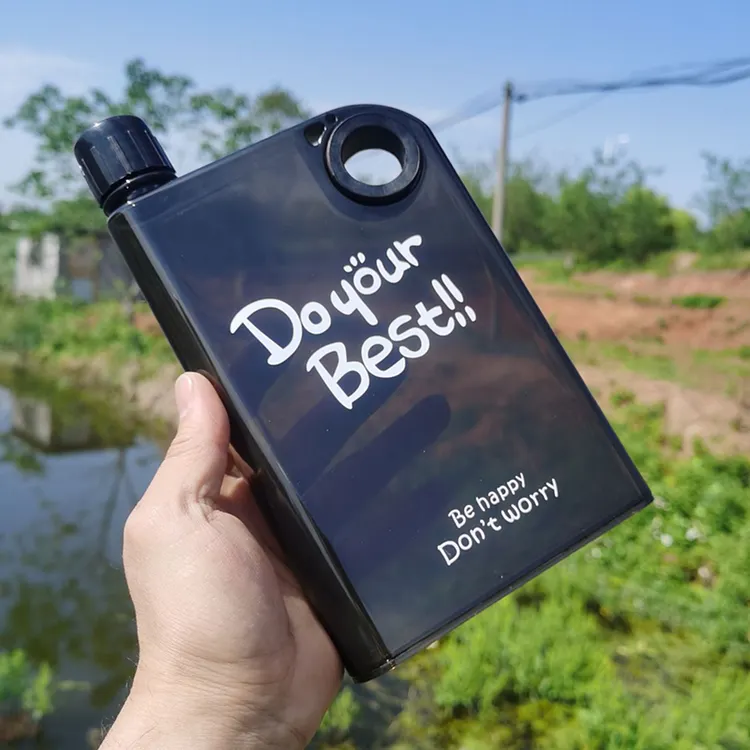 A5 Ring Transparent Water Bottle