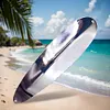 Big Metal Fishing Spoon Bass Trout Slow Shaking Sea Fishing Lure (Silver)
