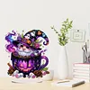 Acrylic Special Shaped Halloween Table Top Diamond Painting Ornament Kit
