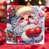 6Pcs Diamond Painting Christmas Greeting Cards Congratulations Cards & Gifts