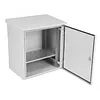 [US Local Warehouse] Electrical Junction Box IP55 Waterproof Metal Electrical Enclosure 24x24x28in with Fan-Vent Design Enclosure Steel Box for Electronics Services and Battery Accessories
