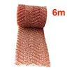 Copper Mesh Slug Repeller Rustproof Copper Net for Pest Control (12.7cmx3m)