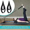 [US Local Warehouse] 2Pcs Ankle Pilates Cord Elastic Double Ring Exercise Straps Resistance Band Cord