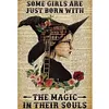 Witch Books-11CT Stamped Cross Stitch 40*60cm/15.75*23.62in(Big Size)
