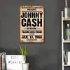 Johnny Cash - Vintage Metal Signs - 20*30cm/30*40cm - Music