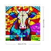 Cow Glass Painting-Paint by Numbers Acrylic Painting 40*40CM