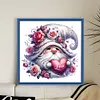(US Local)Rose Gnome-11CT Stamped Cross Stitch Kit(40x40cm)