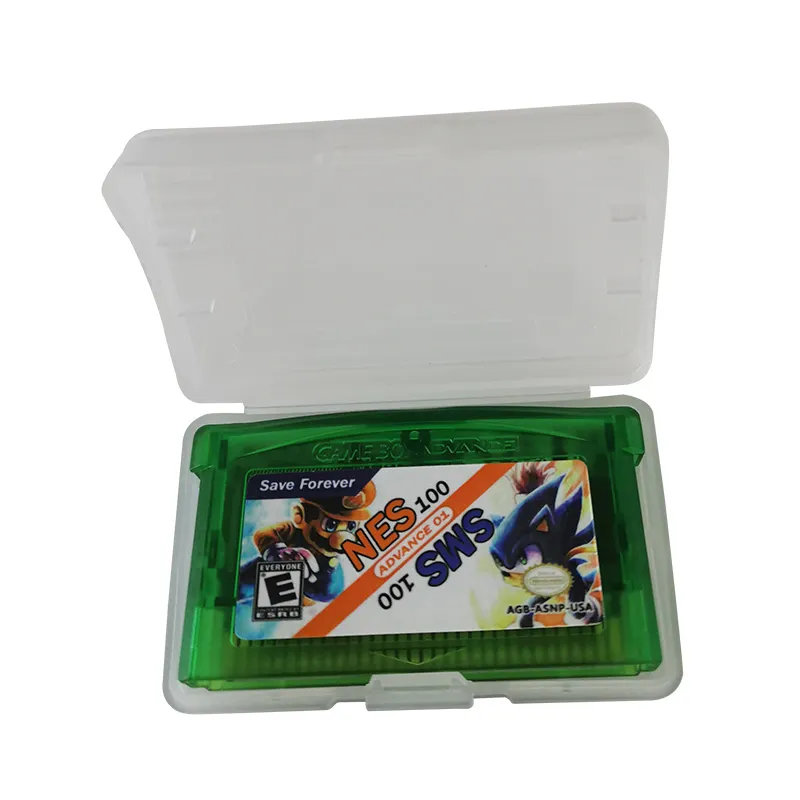 200 IN 1 MultiCart 32 Bit Video Game Cartridge For Gameboy Advance GBM/GBA/SP/NDS/NDSL
