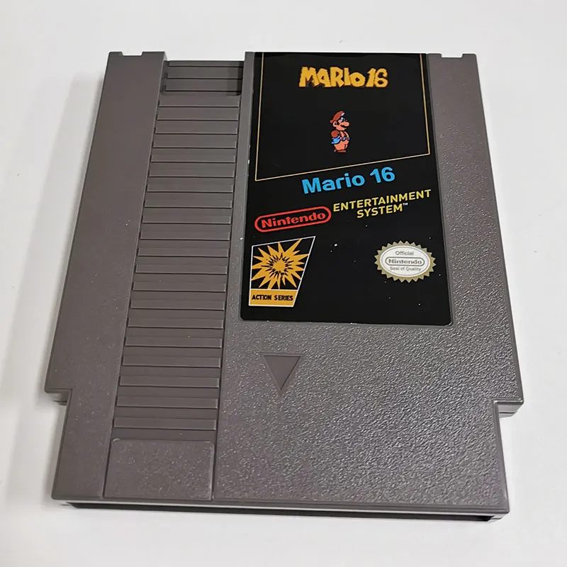 Super Mario 16 For Nintendo NES - 8 Bit Game Cartridge