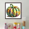 Watercolor Pumpkin-11CT Stamped Cross Stitch 45*45cm/17.72*17.72in