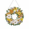 DIY Christmas Wreath Art Acylic Crystal Rhinestone Hanging Craft Kits
