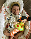 Handmade Reborn Weighted Baby Dolls, 17 inch Black Reborn Breenda Truly Baby Girl - RBBI-Myrebornbabydoll&reg; Myrebornbabydoll&reg;