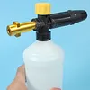 Foam Cannon For Pressure Washer, Foam Generator Adjustable High Pressure Sprayer Washer Can 1/4in NPT Quick Connect, Car Wash Foam Gun Car Cleaning Kit