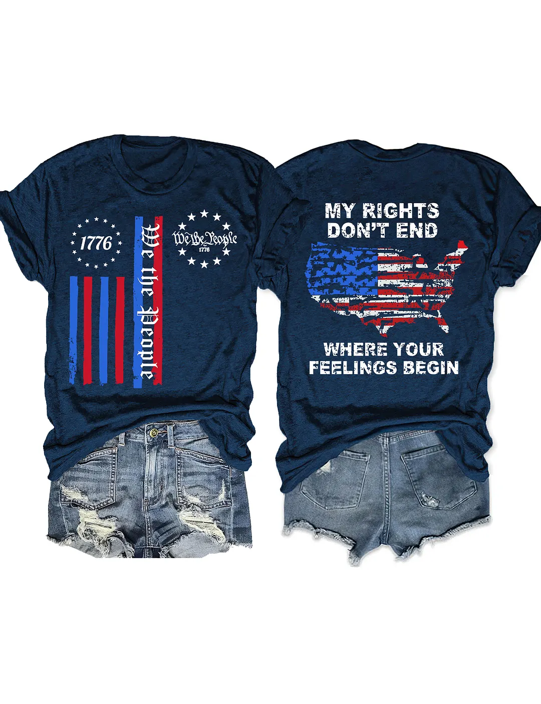 We The People 4th Of July 1776 T-Shirt