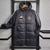 2024 Germany Black-White Edge Soccer Long Cotton jacket 1:1 Thai Quality