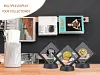  10 Pack 3D Floating Display Frame Stand Holder Coin Chip Jewelry Pin Display Stand Box
