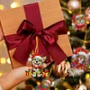 8Pcs Double Side Effect Acrylic Special Shaped Christmas Theme Xmas Trees Hanging Pendant Kits