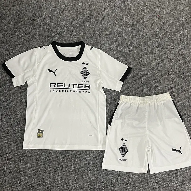 Kids Borussia M&ouml;nchengladbach 25/26 Home Football Jersey