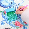 2-in-1 Diamond Painting Storage Containers Trays, Diamond Art Accessories Diamond Painting Trays with Lids Bead Storage Drill Disk