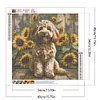 Teddy-Peinture diamant foret rond-40*40cm