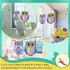 2pcs Crystal Light Catcher Diamond Painting Owl Suncatcher Hanging Kits