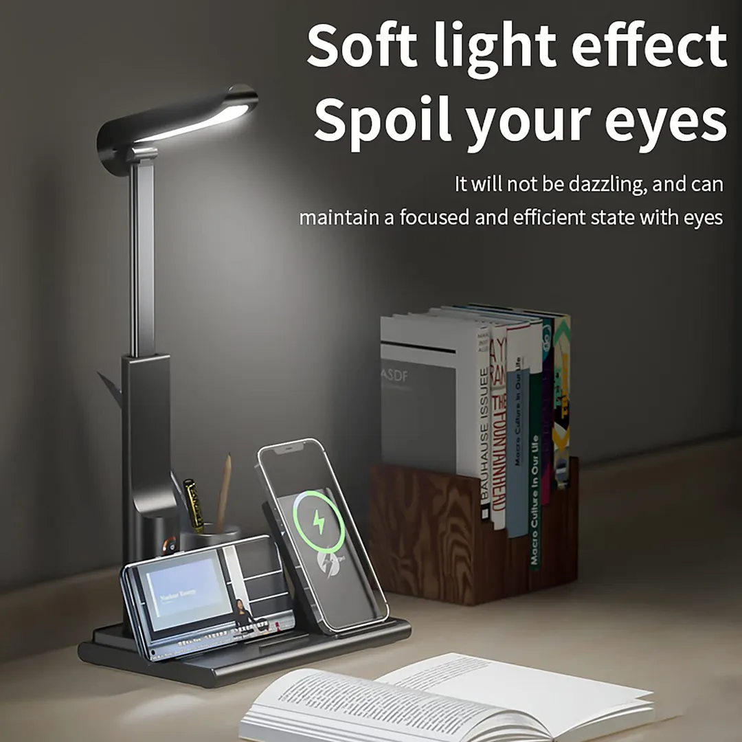 Multi-Function Wireless Desk Lamp