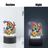 Animal Diamond Painting Night Light DIY Diamond Painting Lamp(Rainbow Butterfly)
