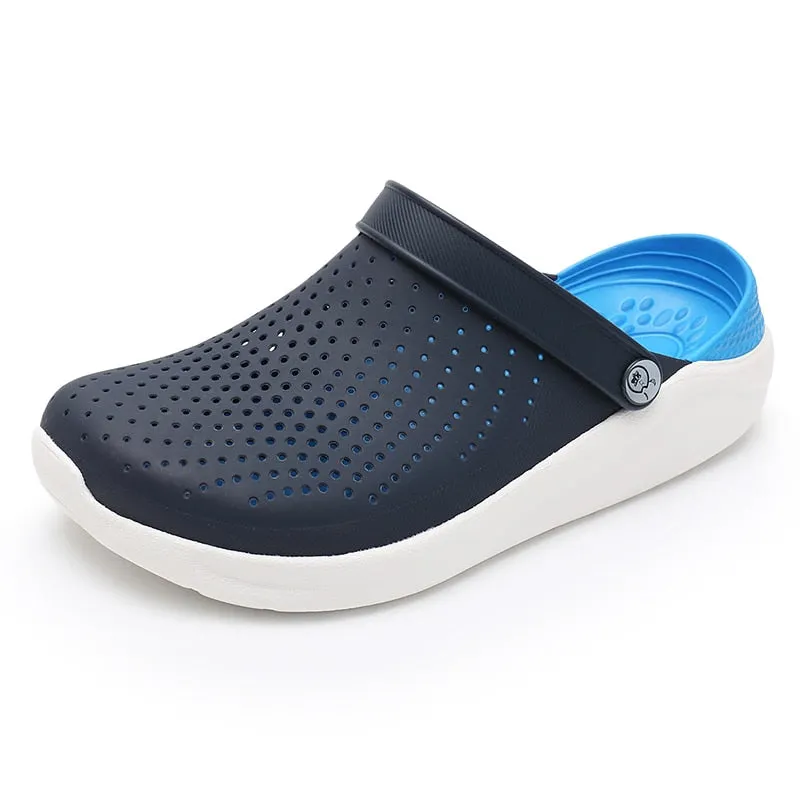 Clogs Sandals Women Mens Summer Water Shoes Light Breathable Casual Slippers Swimming Walking Beach Sports Anti-slip Flip Flops