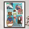 (Stamped/Counted) Hayao Miyazaki-Spirited Away-11CT Cross Stitch 50*60cm/19.69*23.62in(Big Size)