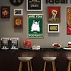 Chat - Panneaux en &eacute;tain m&eacute;tallique(20*30cm)