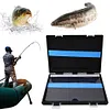 Double Sided Fishing Tackle Box Fishing Storage Case Portable for Fishing Lovers