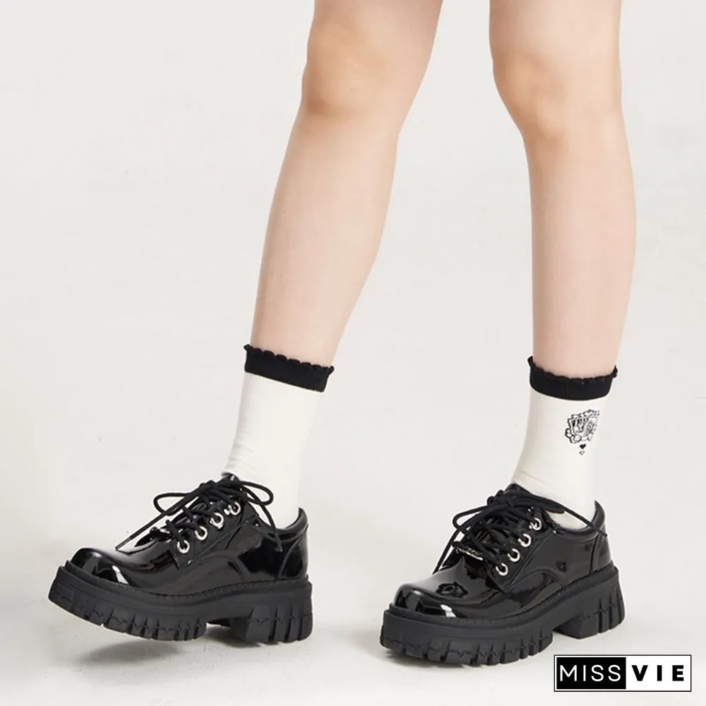 Chunky JK Mary Janes Shoes