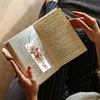 (US Local)4Pcs Special Shape Flowers Yak 5D DIY Diamond Painting Bookmark for Beginners