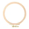DIY Wooden Cross Stitch Frame Needlework Hoop Ring Hand Embroidery Tool
