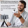 Digital Wind Instrument, Mini Electronic Wind Instrument Set with Removable Nozzle and Rechargeable Battery, Built-in 10 Musical Instrument Tones