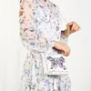 DIY Butterfly Special Shaped Diamond Painting Leather Chain Messenger Bags