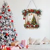 Christmas Special Shape Tree Diamond Painting Hanging Double Sided Effect Pendant for Home Decor
