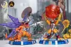War Greymon with LED - Digimon Resin Statue - Moon Shadow Studios [In Stock]