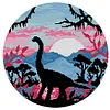 Dinosaur - 11CT Stamped Cross Stitch - 40*40cm/15.75*15.75in