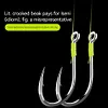 4Pcs 4 Hook Group Feeder Sinker Float Anti Winding Adjustable for Fishing Lovers