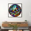 Butterfly - 14CT Counted Cross Stitch 40*40cm/15.75*15.75in(glass painting cross stitch)