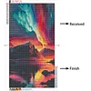Aurora Night - Round Drill Diamond Painting - 40*70CM - Large Size