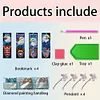 4 PCS American Eagle - 5D DIY Bookmark