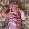 17" Realistic Lifelike Marilla Silicone Newborn Reborn Baby Doll Girl Has "Heartbeat"💖 & Sound🔊 - RBBI-Myrebornbabydoll&reg; Myrebornbabydoll&reg;