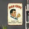 Man Cave - Vintage Metal Signs - 20*30cm/30*40cm