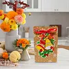 8Pack Diamond Painting Special Crystal Christmas Gift bags Cookies and Candy Bags Reindeer Xmas Folding Bags for Kids Party Favor Holiday New Year
