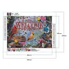 Flower And Bird Figure-Full Round Diamond Painting 40*30cm/50*40cm