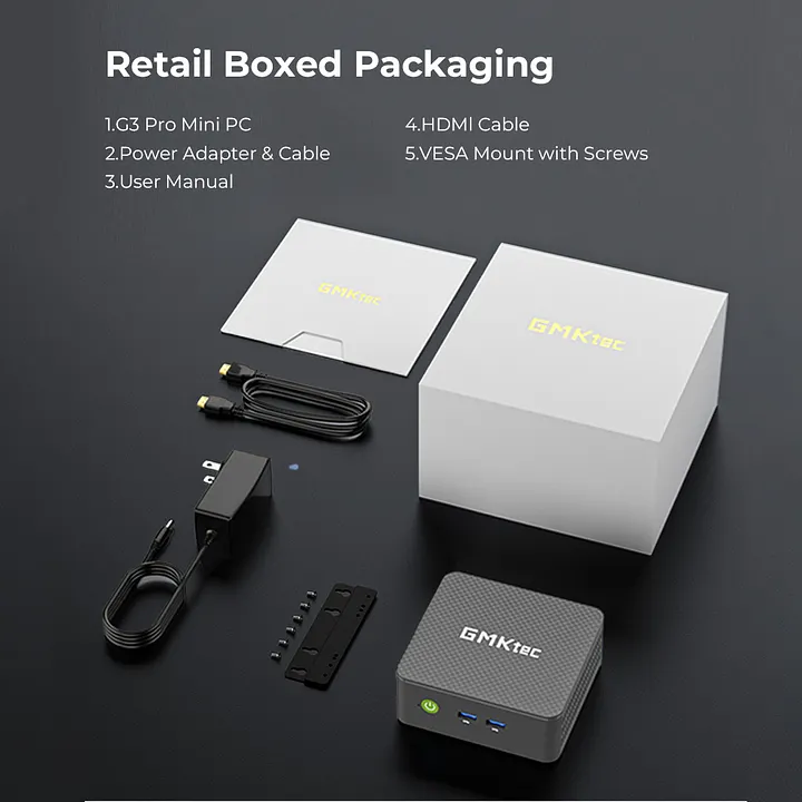 GMKtec NucBox G3 Pro Mini PC Intel® Core™ i3-10110U